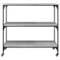 vidaXL Carrito de cocina madera ingeniería gris Sonoma 102x50x95 cm vidaXL Carrito de cocina madera ingeniería gris Sonoma 102x50x95 cm