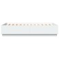 vidaXL Estructura de cama con LED madera ingeniería blanco 150x200 cm vidaXL Estructura de cama con LED madera ingeniería blanco 150x200 cm