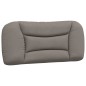 vidaXL Estructura de cama con luces LED tela gris taupe 90x190 cm vidaXL Estructura de cama con luces LED tela gris taupe 90x190 cm