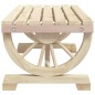 vidaXL Mesa de centro de jardín madera maciza abeto 90x50x40 cm vidaXL Mesa de centro de jardín madera maciza abeto 90x50x40 cm