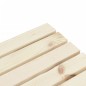 vidaXL Mesa de centro de jardín madera maciza abeto 90x50x40 cm vidaXL Mesa de centro de jardín madera maciza abeto 90x50x40 cm