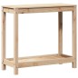 vidaXL Mesa de plantación con estante madera maciza pino 82,5x35x75 cm vidaXL Mesa de plantación con estante madera maciza pino 82,5x35x75 cm