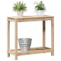 vidaXL Mesa de plantación con estante madera maciza pino 82,5x35x75 cm vidaXL Mesa de plantación con estante madera maciza pino 82,5x35x75 cm