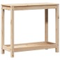 vidaXL Mesa de plantación con estante madera maciza pino 82,5x35x75 cm vidaXL Mesa de plantación con estante madera maciza pino 82,5x35x75 cm