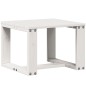 vidaXL Juego de muebles de jardín 3 pzas madera maciza de pino blanco vidaXL Juego de muebles de jardín 3 pzas madera maciza de pino blanco