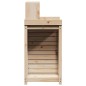 vidaXL Mesa de plantación con estantes madera pino 82,5x50x109,5 cm vidaXL Mesa de plantación con estantes madera pino 82,5x50x109,5 cm
