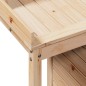 vidaXL Mesa de plantación con estantes madera pino 82,5x50x109,5 cm vidaXL Mesa de plantación con estantes madera pino 82,5x50x109,5 cm