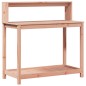 vidaXL Mesa de plantación con estantes madera Douglas 108x50x109,5 cm vidaXL Mesa de plantación con estantes madera Douglas 108x50x109,5 cm