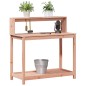 vidaXL Mesa de plantación con estantes madera Douglas 108x50x109,5 cm vidaXL Mesa de plantación con estantes madera Douglas 108x50x109,5 cm