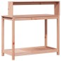 vidaXL Mesa de plantación con estantes madera Douglas 108x50x109,5 cm vidaXL Mesa de plantación con estantes madera Douglas 108x50x109,5 cm