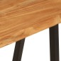 vidaXL Banco con borde natural de madera de acacia maciza 105 cm vidaXL Banco con borde natural de madera de acacia maciza 105 cm
