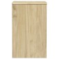 vidaXL Mesita de noche SAUDA madera de pino maciza roble 44x35x56 cm vidaXL Mesita de noche SAUDA madera de pino maciza roble 44x35x56 cm