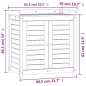 vidaXL Mesa plantación con estantes madera pino marrón 82,5x50x86,5 cm vidaXL Mesa plantación con estantes madera pino marrón 82,5x50x86,5 cm