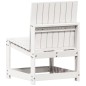 vidaXL Silla de jardín madera maciza de pino blanco 50,5x55x77 cm vidaXL Silla de jardín madera maciza de pino blanco 50,5x55x77 cm