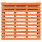 vidaXL Mesa alta bar de jardín madera pino marrón cera 113,5x50x103 cm vidaXL Mesa alta bar de jardín madera pino marrón cera 113,5x50x103 cm