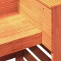 vidaXL Mesa alta bar de jardín madera pino marrón cera 113,5x50x103 cm vidaXL Mesa alta bar de jardín madera pino marrón cera 113,5x50x103 cm