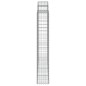 vidaXL Cestas gaviones 12 uds forma de arco hierro 200x50x180/200 cm