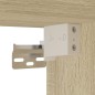 vidaXL Juego de muebles de baño 4 pzas madera ingeniería roble Sonoma vidaXL Juego de muebles de baño 4 pzas madera ingeniería roble Sonoma
