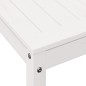 vidaXL Mesa de plantación con estante madera pino blanco 82,5x50x75 cm vidaXL Mesa de plantación con estante madera pino blanco 82,5x50x75 cm