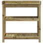 vidaXL Mesa plantación con estantes madera impregnada 82,5x45x86,5 cm vidaXL Mesa plantación con estantes madera impregnada 82,5x45x86,5 cm