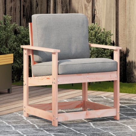 vidaXL Silla de jardín madera maciza Douglas 62x55x77 cm