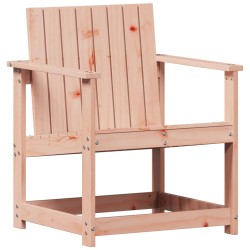vidaXL Silla de jardín madera maciza Douglas 62x55x77 cm