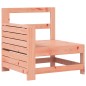 vidaXL Sofá de jardín con reposabrazo mesa auxiliar madera Douglas vidaXL Sofá de jardín con reposabrazo mesa auxiliar madera Douglas