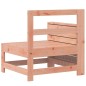 vidaXL Sofá de jardín con reposabrazo mesa auxiliar madera Douglas vidaXL Sofá de jardín con reposabrazo mesa auxiliar madera Douglas