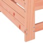 vidaXL Sofá de jardín con reposabrazo mesa auxiliar madera Douglas vidaXL Sofá de jardín con reposabrazo mesa auxiliar madera Douglas