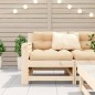 vidaXL Sofá de jardín con reposabrazos madera maciza pino 69x62x70,5cm vidaXL Sofá de jardín con reposabrazos madera maciza pino 69x62x70,5cm