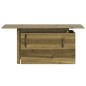 vidaXL Mesa de jardín madera de pino impregnada 100x50x75 cm vidaXL Mesa de jardín madera de pino impregnada 100x50x75 cm