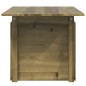 vidaXL Mesa de jardín madera de pino impregnada 100x50x75 cm vidaXL Mesa de jardín madera de pino impregnada 100x50x75 cm