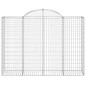 vidaXL Cestas gaviones 11 uds forma de arco hierro 200x50x140/160 cm vidaXL Cestas gaviones 11 uds forma de arco hierro 200x50x140/160 cm