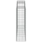 vidaXL Cestas gaviones 11 uds forma de arco hierro 200x50x140/160 cm vidaXL Cestas gaviones 11 uds forma de arco hierro 200x50x140/160 cm