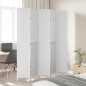 vidaXL Biombo separador de 5 paneles madera maciza Paulownia blanco vidaXL Biombo separador de 5 paneles madera maciza Paulownia blanco