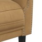 vidaXL Sillón de terciopelo marrón vidaXL Sillón de terciopelo marrón