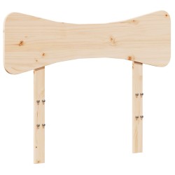 vidaXL Cabecero de madera maciza de pino 90 cm