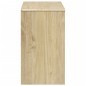 vidaXL Cajonera SAUDA madera maciza de pino color roble 111x43x73,5 cm vidaXL Cajonera SAUDA madera maciza de pino color roble 111x43x73,5 cm