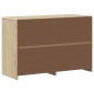 vidaXL Cajonera SAUDA madera maciza de pino color roble 111x43x73,5 cm vidaXL Cajonera SAUDA madera maciza de pino color roble 111x43x73,5 cm
