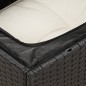 vidaXL Set de sofás de jardín 6 piezas y cojines ratán sintético negro vidaXL Set de sofás de jardín 6 piezas y cojines ratán sintético negro