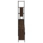 vidaXL Set de muebles baño 4 pzas madera contrachapada roble marrón vidaXL Set de muebles baño 4 pzas madera contrachapada roble marrón