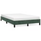 vidaXL Estructura de cama terciopelo verde 120x190 cm vidaXL Estructura de cama terciopelo verde 120x190 cm