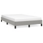 vidaXL Estructura de cama tela gris claro 120x190 cm vidaXL Estructura de cama tela gris claro 120x190 cm