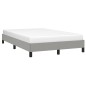 vidaXL Estructura de cama tela gris claro 120x190 cm vidaXL Estructura de cama tela gris claro 120x190 cm
