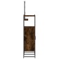 vidaXL Set de muebles baño 3 pzas madera contrachapada roble ahumado vidaXL Set de muebles baño 3 pzas madera contrachapada roble ahumado