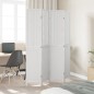 vidaXL Biombo separador de 4 paneles madera maciza Paulownia blanco vidaXL Biombo separador de 4 paneles madera maciza Paulownia blanco
