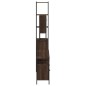vidaXL Set de muebles baño 4 pzas madera contrachapada roble marrón vidaXL Set de muebles baño 4 pzas madera contrachapada roble marrón