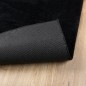 vidaXL Alfombra de pelo corto OVIEDO negro 160x160 cm vidaXL Alfombra de pelo corto OVIEDO negro 160x160 cm