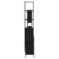 vidaXL Juego de muebles de baño 3 pzas madera contrachapada negro vidaXL Juego de muebles de baño 3 pzas madera contrachapada negro