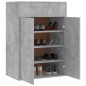 vidaXL Mueble zapatero de contrachapada gris hormigón 60x35x84 cm vidaXL Mueble zapatero de contrachapada gris hormigón 60x35x84 cm